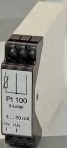 Měřicí převodníky ISO GTP-SG převodník teploty Pt100 v pouzdře na lištu DIN Konstrukce: převodník teploty v pouzdře na lištu DIN s libovolným měřicím rozsahem a libovolným výstupem.