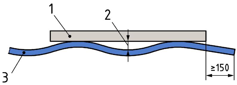 Průhyb izolačních skel U plochy do 1 m2 povolený průhyb na středu dvojskla, při teplotách shodných s výrobními je: +/- 2 mm U plochy nad 1 m2 povolený průhyb na středu dvojskla, při teplotách