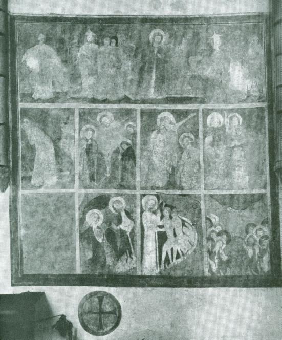 3.1.1 Nástěnné malby v kostele sv. Jana Křtitele v Jindřichově Hradci Malovaná výzdoba kostela sv. Jana Křtitele byla od roku 1881, kdy byla objevena její první část, postupně odhalována a opravována.