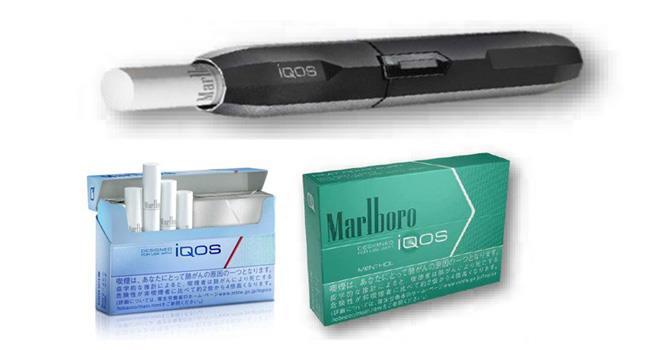 Obrázek 12 iqos bezkouřová cigareta Pramen: google obrázky Toto zařízení používá skutečné tabákové Marlboro mini cigarety, které se vyrábějí hned v několika příchutích a vkládají se do černé tuby,