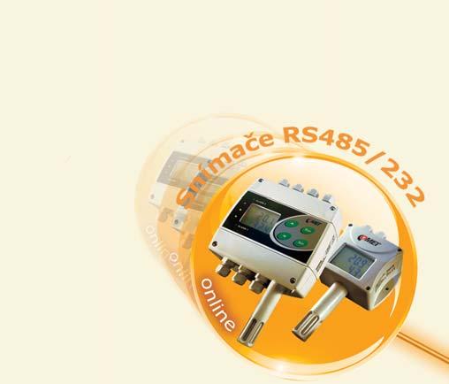 RS485 Sensor RS485/232 utilita podporuje» snímače COMET s výstupem