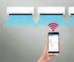RC REZIDENČNÍ KLIMTIZCE Možnost your řízení air jednotek conditioners prostřednictví via using the chytrých sart telefonů internet ndroid devices as nebo ndroid ios. or ios based sartphones.