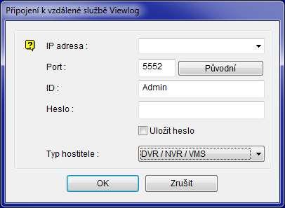 8.2 GV-VMS Remote Viewlog Vzdálené přehrávání záznamu je možné pomocí přehrávače ViewLog, nebo nového sw Edge