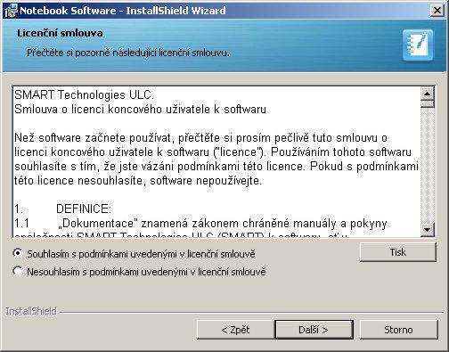 Board Software, SMART Essentials for Educators a SMART Board Software (Czech Language Files)).