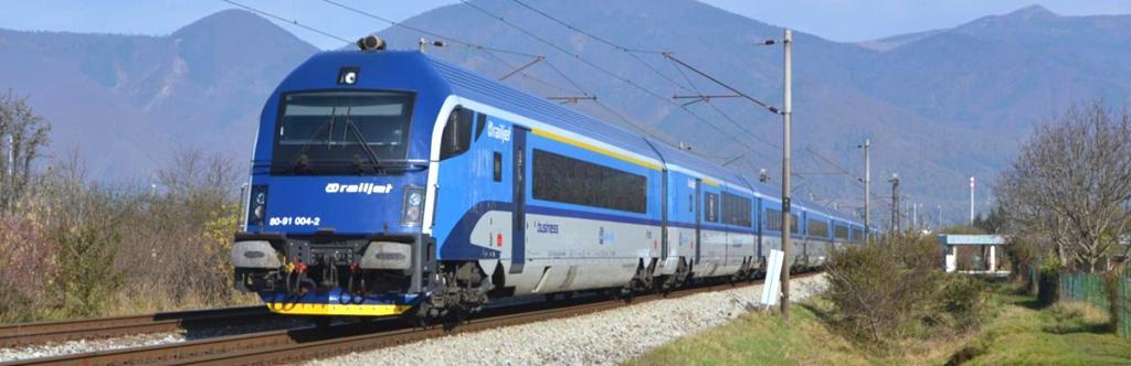 EC/IC vlaky Železnice jízda rychlostí 16-2 km/h: spotřeba 2,5 kwh/sedadlo/1
