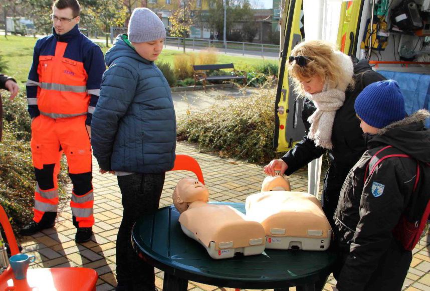 Pracovníci Záchranné služby plzeňského kraje