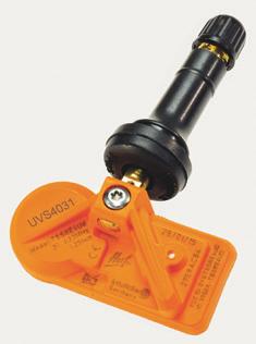 USV4030 Frekvence 433 MHz Kompletní snímač včetně hlinikového ventilku Obj. č. 43.048.000 UNIVERZÁLNÍ SNÍMAČ TPMS Typ USV4031 Frekvence 433 MHz Kompletní snímač včetně gumového ventilku Obj.