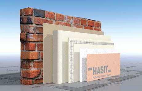 1 Příprava podkladu HASIT 675 Hydraulkalk Vorspritzmörtel Adhezní vrstva a snížení nasákavosti podkladu U betonových konstrukcí použít HASIT 605 Haft und Armierungsmörtel 2 Izolační omítka HASIT