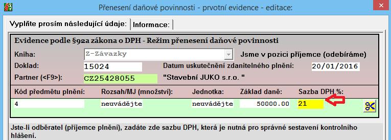 V případě vystavení souhrnného daňového dokladu ( 31 b), uskutečněných pro jednu stejnou osobu, uvede plátce souhrnnou hodnotu samostatných plnění s posledním (kalendářním) datem.