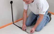 Varianta A Prkenné podlahy V případě dostatečně nosných, sešroubovaných podlahových prken se spojem na pero a drážku je přímá pokládka keramických obkladů a dlažeb v zásadě možná.