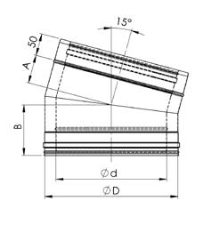 310-400mm Ød ØD Kód Koleno 15 Ød ØD Kód Koleno 30 Ød ØD Kód Koleno 45 Ød ØD Kód L (mm) B (mm) C (mm) D (mm) 80 130 IVDRS408 1 383 53,19 310-400 - - - 2,31 100 150 IVDRS410 1 422 54,69 310-400 - - -