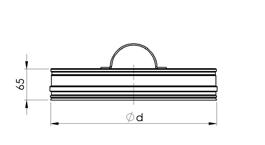 Jednovrstvý nerezový systém (EW) DN 80 600 mm Nerez Tloušťka stěny 0,5 mm DN 200mm Tloušťka stěny 0,6 mm DN 230mm EW Kondenzát. jímka s odtok.
