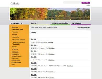 Čelákovice: Transparentnost zasedání zastupitelstva města Město Čelákovice se nachází v okrese Praha-východ ve Středočeském kraji. www.celakovice.