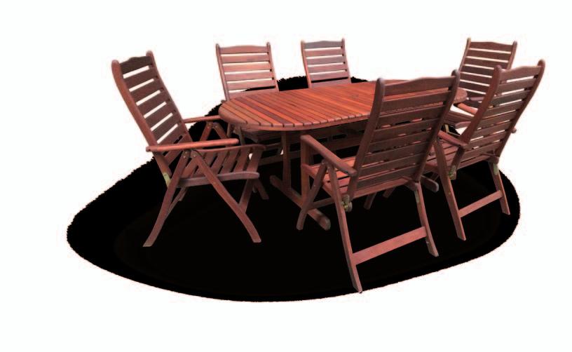 y / luxusní dřevěný zahradní nábytek Podsedáky ke stolovým sestavám o tloušťce 60mm Podsedáky 18100