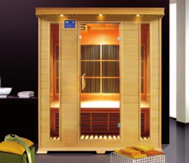 To je zásadní rozdíl mezi klasickou saunou a infrasaunou. je integrované, multifunkční a luxusní zařízení pro léčbu i relaxaci, které společně se saunou zahrnuje v sobě též výhody sluneční lázně.