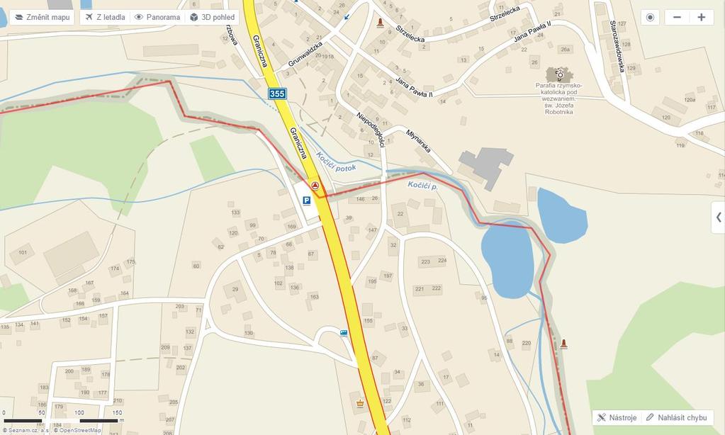 Detail návrhu DIO je uveden na následujícím obrázku Mapa s vym návrhu instalace