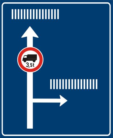 dispoziční možnosti celé velkoplošné značky. Podrobnosti stanovují VL 6.1. 2.3.