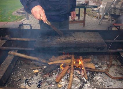 PÁR OBECNÝCH RAD Ná adí Na stírání přípečků a na čištění všech druhů grilů existuje mnoho rozličných nástrojů, osobně však znám jen dva, které fungují za všech okolností: na kompaktní grily neboli na