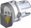 Soustružnické držáky KM63TS HPC P-upínání PDUN 93 HPC Nástrojové systémy Náhradní díly L1 F D min L1 F D min velikost břitové Objednací číslo Katalogové číslo mm palce mm palce mm palce destičky kg