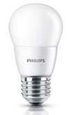 nestmívatelné čiré a matné velké úspory energie CorePro LED kapka čirá / matná E14 E27 1 2 3 4 / 4 000 K 1 PHILIPS CorePro LEDluster W W lm K mm 1 PHILIPS ND 5,5-40W P45 E27 827 FR 470