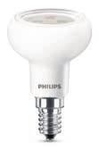 CorePro LED reflektory R39, R50, R60, R80 CorePro LED reflektory se dokonale hodí pro bodové osvětlení a poskytují teplé světlo podobné halogenům.