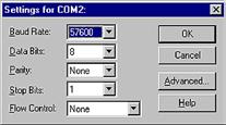 Okno PROPERTIES obsahuje několik záložek; zvolte záložku PORTS. Pozor! Ve Windows 2000 a XP není stránka PORTS. Obr. 41 4.