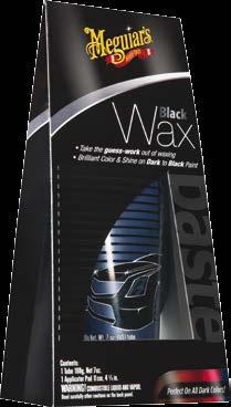 kód: A2216 LIGHT (WHITE) WAX Loňská převratná novinka mezi vosky Meguiar s! Vosk speciálně vyvinutý pro bílé a světlé odstíny laků. Bílé a světlé laky vyžadují pro plné rozzáření důkladné vyčištění.