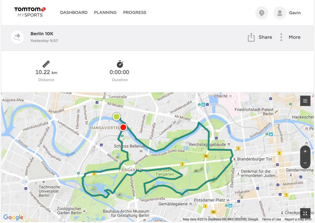 Převedení aktivity na stezku Pokud chcete převést dřívější aktivitu s GPS na stezku v hodinkách, postupujte takto: 1. Přihlaste se k webu Sports. 2. Otevřete některou z dřívějších aktivit s GPS. 3.