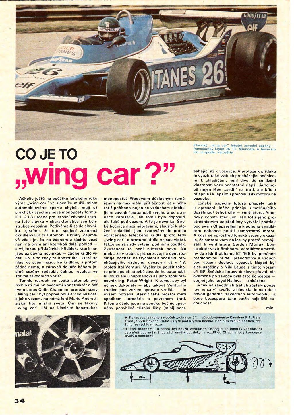 ---=------------=-------------"--~---- COJE'TO "wing car?