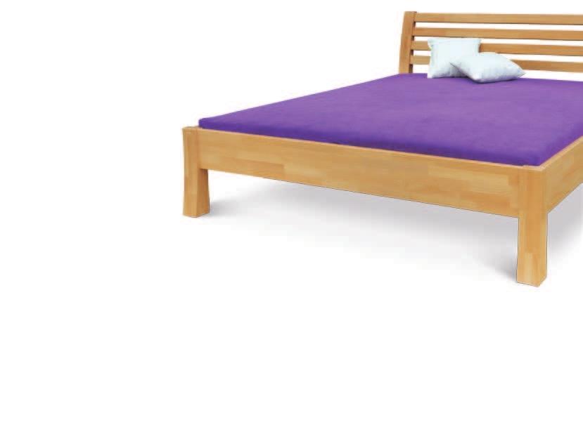 Naše bukové postele jsou vyráběny z masivního bukového dřeva o síle až 30 mm.