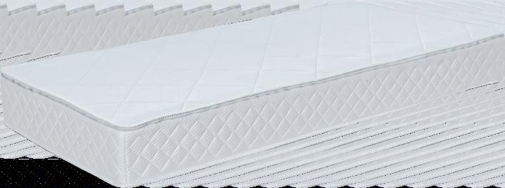 V matraci o rozměru 200x90 je přibližně 45 taštičkových pružin, které dodávají matraci vynikající bodovou