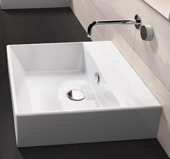 koupelny bathrooms 1 Umyvadlo na desku značky Catalano s unikátním povrchem CataGlaze.