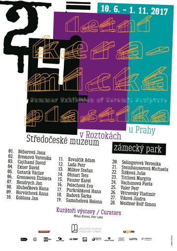 KULTURA Začaa 24. Letní keramická pastika Působivé divado mezi historickými zdmi Četné příznivce má mezi návštěvníky Středočeského muzea v Roztokách Letní keramická pastika.