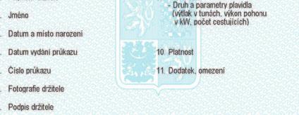 2. Vzor průkazu