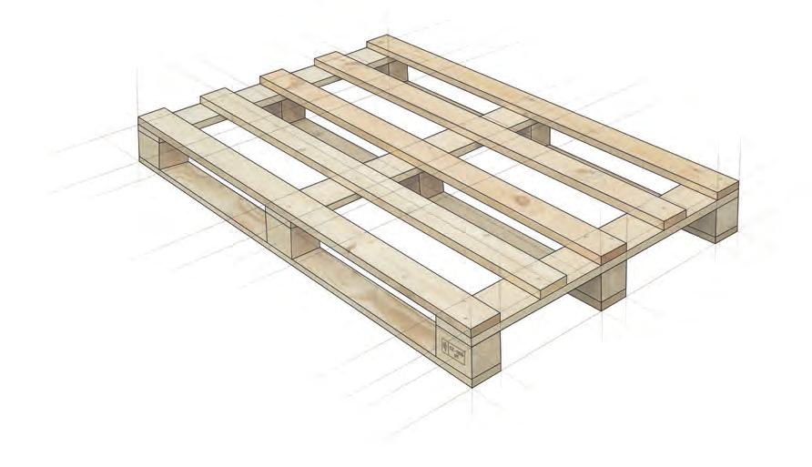 Nejvyšší kvalita v produkci palet Palety IPPC sušené Nejvyšší podíl v produkci palet Sušené na 18% vlhkosti (nebo dle přání zákazníka) Certifikace IPPC Skladování pod střechou Bez