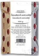 marinády M 5297 Česneková marináda 40 g M 5884 Česneková marináda M 5730 Česneková marináda tekutá 4 kg (K5) M 5839 Česneková marináda