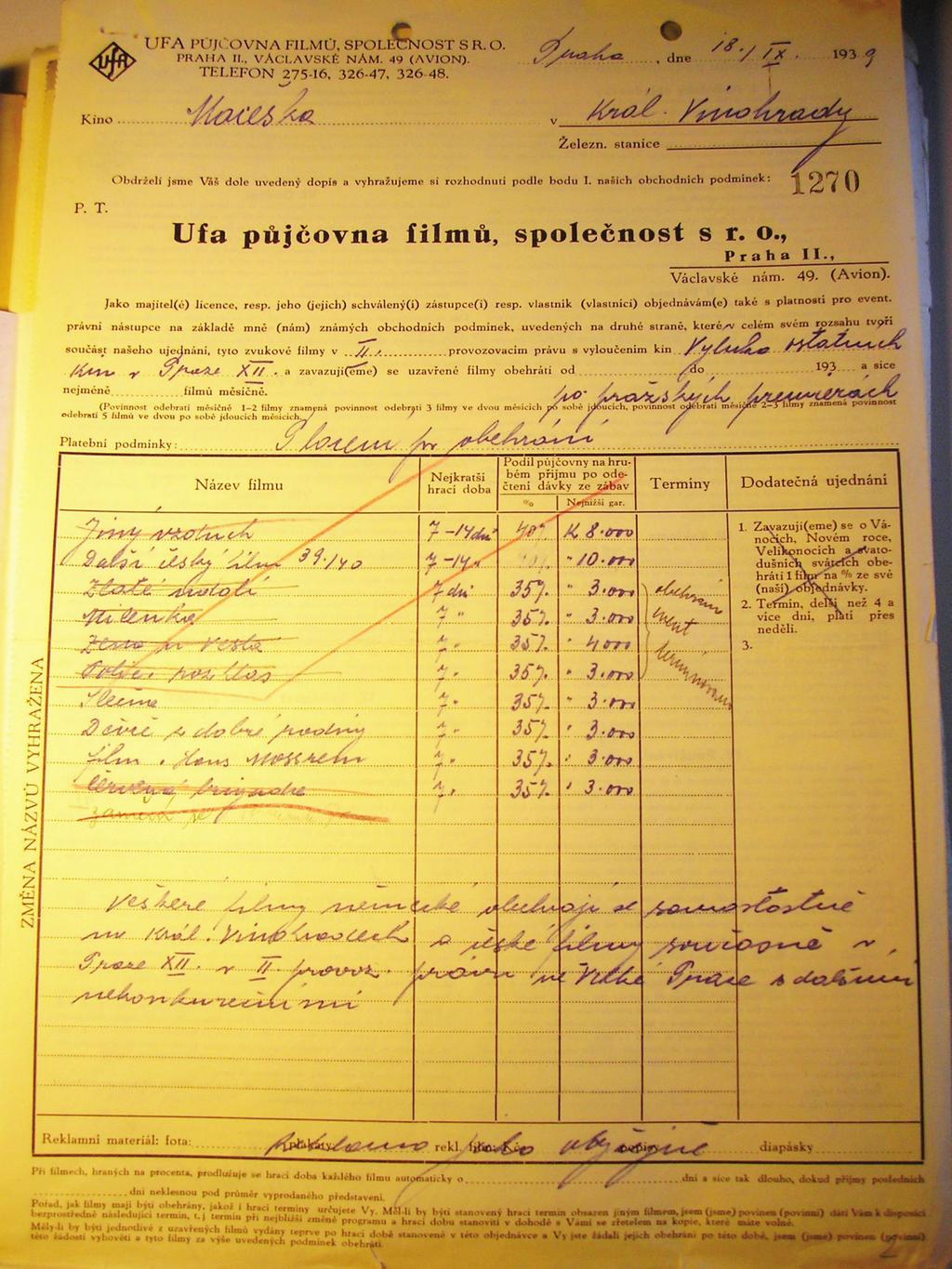 1) NFA, f. ČMFÚ, inv. č. 333, fol. 2.