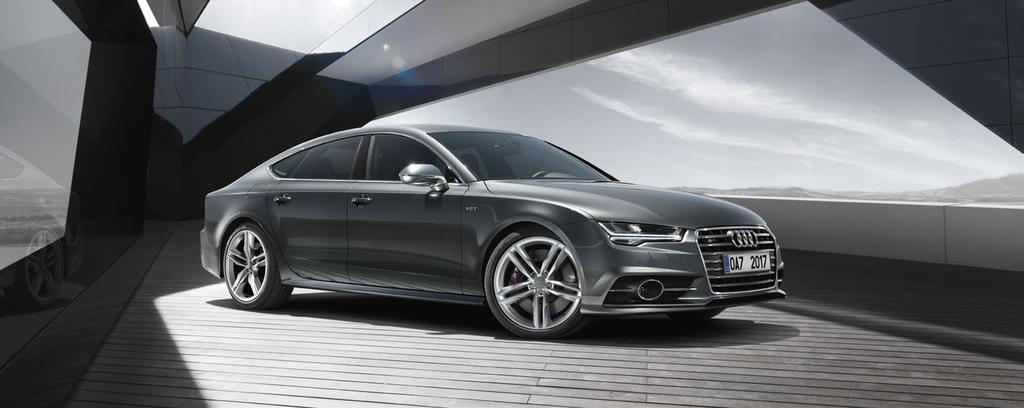 Audi A7 Sportback Akční paket Lifestyle se zvýhodněním 140 500 Kč Corporate bonus 100 000 Kč Competition 135 000 Kč + + = Celkové zvýhodnění 375 500 Kč s financováním od Audi Financial Services Audi