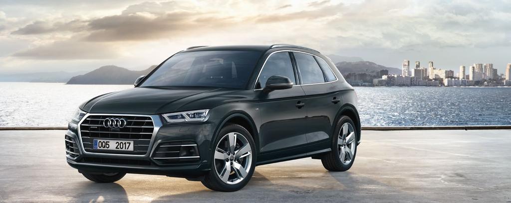 Audi Q5 Akční paket Lifestyle se zvýhodněním 139 600 Kč + = Corporate bonus 39 000 Kč Celkové zvýhodnění 178 600 Kč s financováním od Audi Financial Services Advanced key a elektrické ovládání dveří