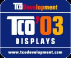 6. Obecné informace 6.1 Informace TCO 03 (Volitelné, dostupné jen pro verzi TCO 03) Gratulujeme! Obrazovka, kterou jste právě zakoupili, nese štítek TCO 03.