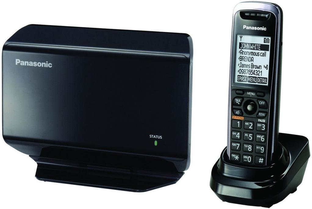 Panasonic KX-TGP500 Obsah Popis zařízení...2 Technické specifikace...2 Připojení a nastavení telefonu...2 Informace stavu základny...2 Informace na displeji...3 Ikony hlavní nabídky.