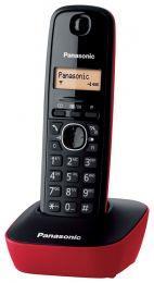 Panasonic KX-TG1611FXW/FXH/FXC/FXR/FXF Cenově výhodný digitální bezdrátový telefon s jednořádkový