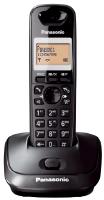 Panasonic KX-TG1711FXW/FXB Cenově výhodný digitální bezdrátový telefon s jednořádkový displejem, CLIP, podsvícený displej, telefonní seznam na 50 jmen, rychlá volba, budík, omezení volání, montáž na