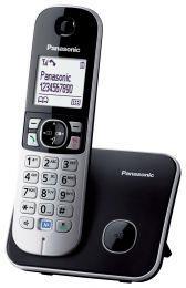 Panasonic KX-TG2512FXT Komfortní bezdrátový digitální telefon s přehledným displejem, TwinPack - obsahuje dvě sluchátka, CLIP, podsvícený displej, telefonní seznam na 50 jmen, rychlá volba, budík,