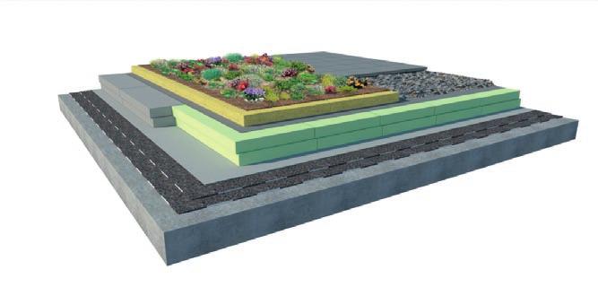 3. Projekt ploché střechy I. Doporučené skladby Základní uvedené doporučené skladby vycházejí z ČSN 73 1901 Navrhování střech společná ustanovení.