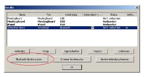 Po správné instalaci kliknutím na symbol I můžete ovládat manažer zařízení a zejména ihned provést aktualizaci IW software. Připojení jednotlivých zařízení.