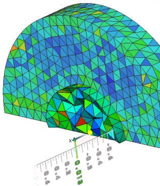 SOLIDWORKS Simulation A4 (8.27" x 11.69") Vytiskne zprávu na papír standardního formátu A4 (297 mm x 210 mm).