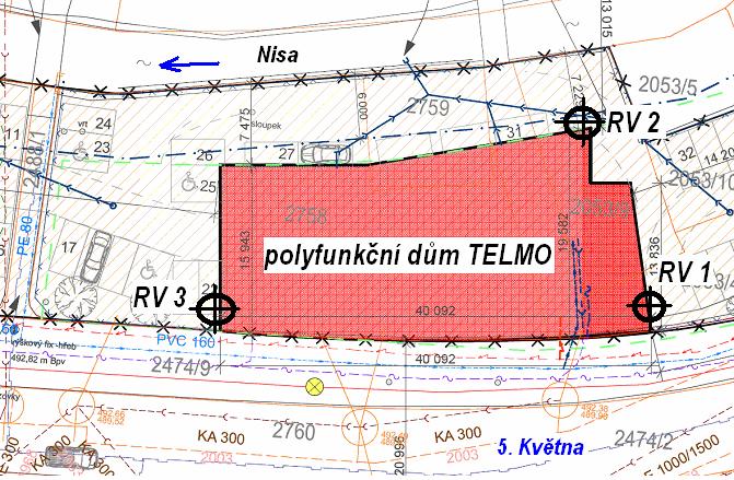 Jablonec n. N. Polyfunkční dům Telmo - IGP 5 RNDr.