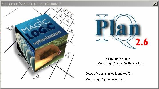 Diplomová práce Problematika nářezových plánů 27 6.4. Plan IQ verze 2.6.5 Trial Autor MagicLogic Cutting Software, Inc., Kanada zdroj www.magiclogic.