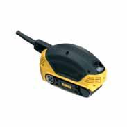 Pásové brusky D26480 Kompaktní pásová bruska DW432 Pásová bruska 75 mm - 800 W DW433 Elektronická pásová bruska 75 mm - 800 W Ergonomická konstrukce rukojeti s měkkým úchopem maximalizuje komfort